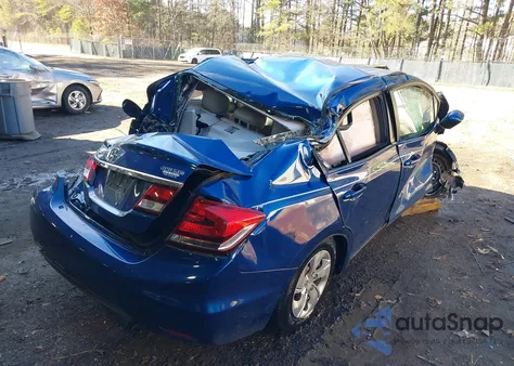 2015 Honda Civic Lx from USA, damaged, VIN 19XFB2F50FE223416